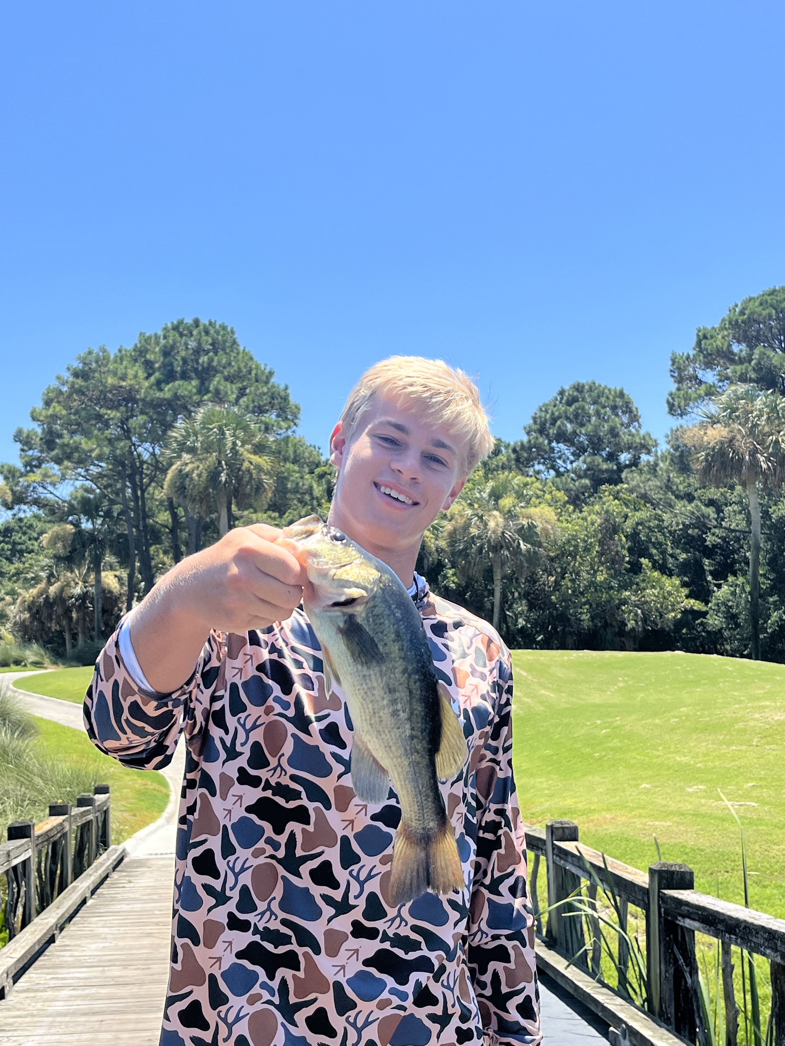 Standout Camo - Performance Lightweight Hoodie-Struttin Cotton