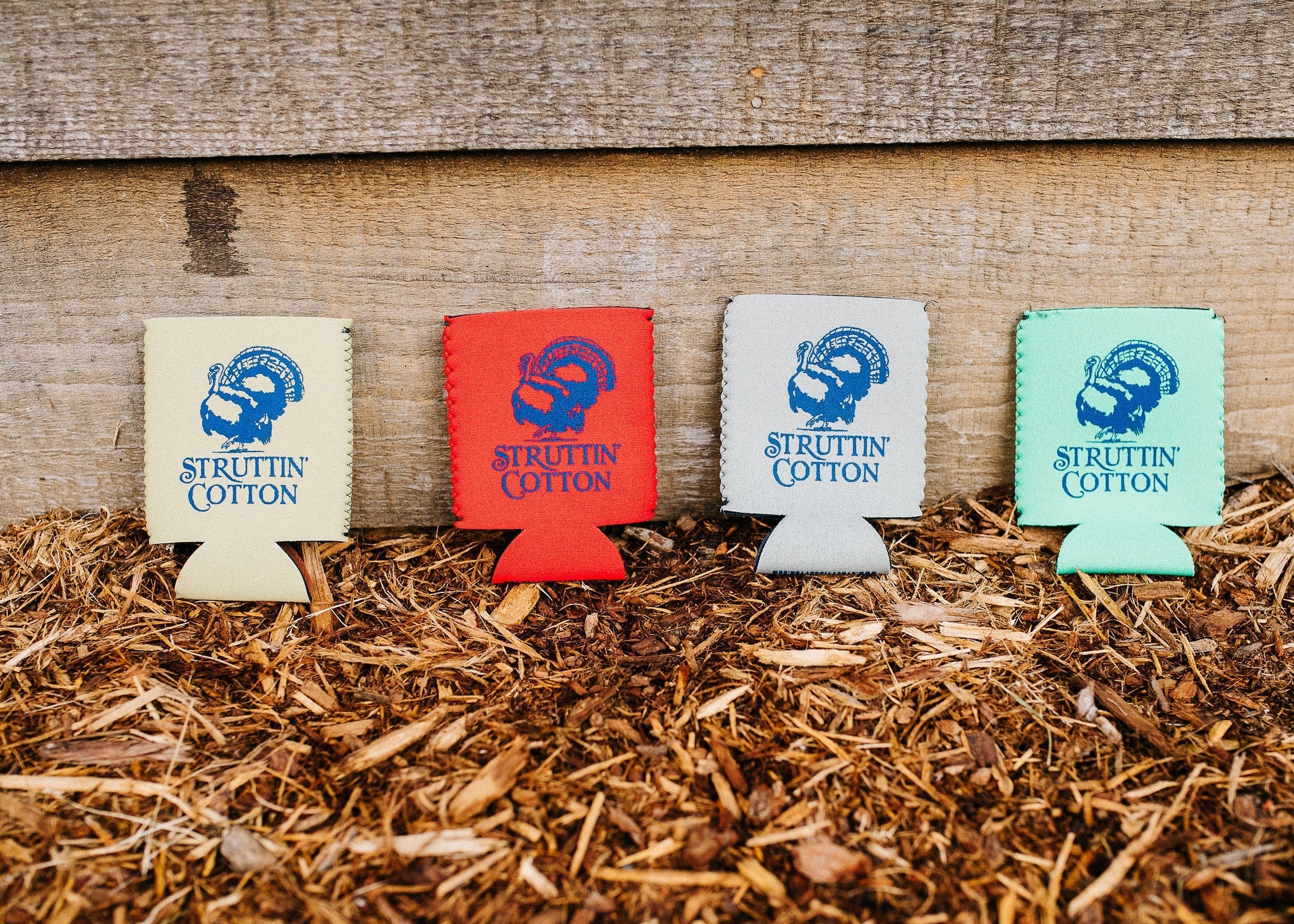 Can Coolers (Beverage Waders)-Struttin Cotton