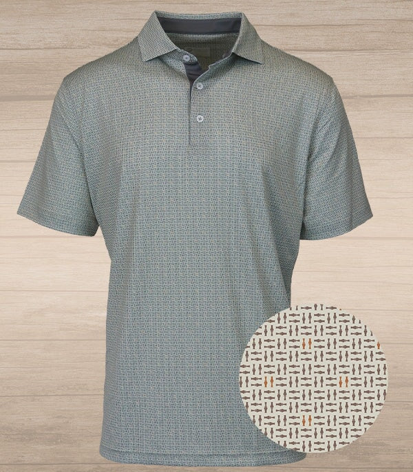 Duck Calls Performance Polo – Tan
