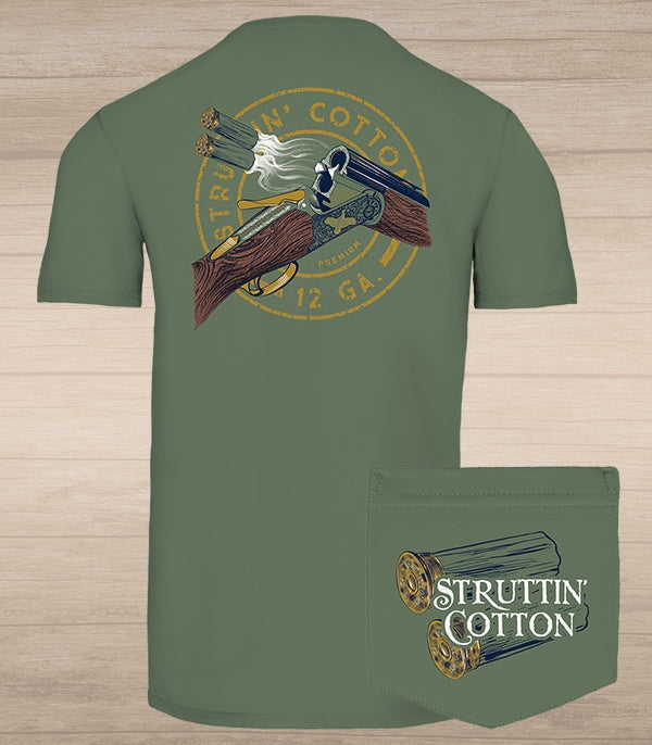 struttin cotton hunting tshirt