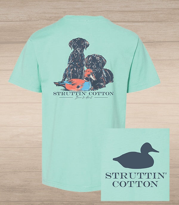 Youth In Training T-Shirt-Struttin Cotton