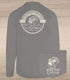 Vintage Logo SC Hurricane Grey Perfect Pocket Long Sleeve Tee-Struttin Cotton