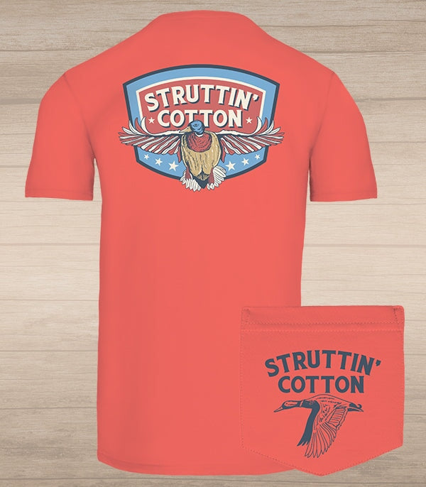 Patriotic Mallard-Struttin Cotton