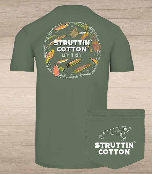 Keep It Reel T-Shirt | Struttin Cotton XXL