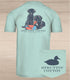dogs and a duck graphic tee